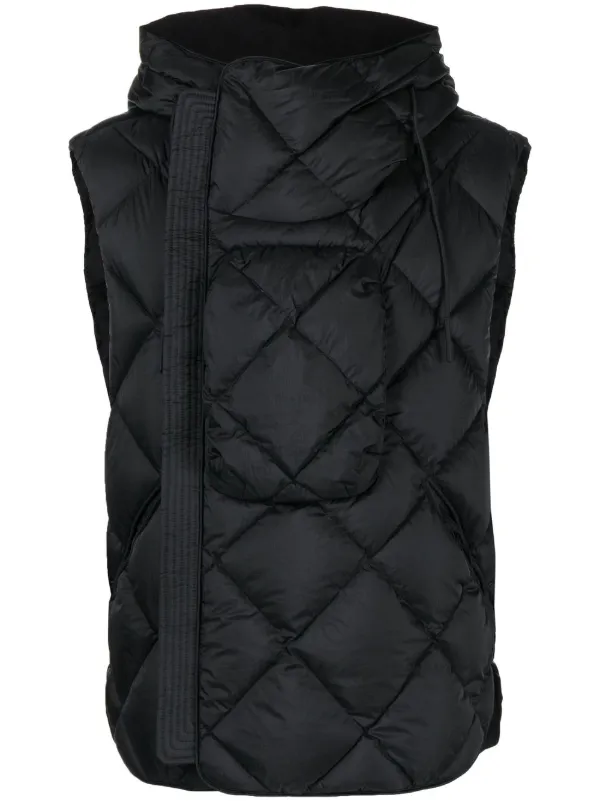 Ienki Ienki Padded Quilted Gilet Black FARFETCH AZ