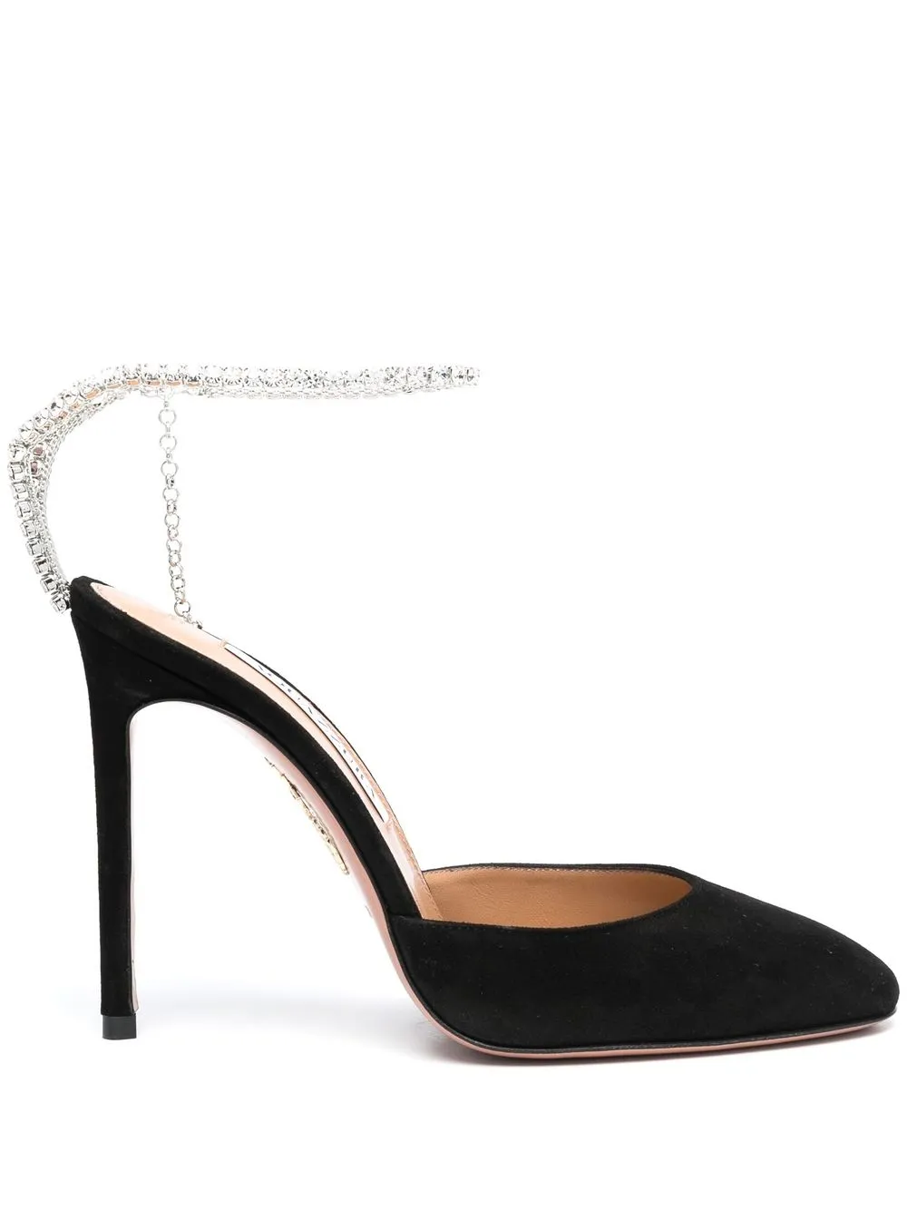 

Aquazzura Ice 105mm suede pumps - Black