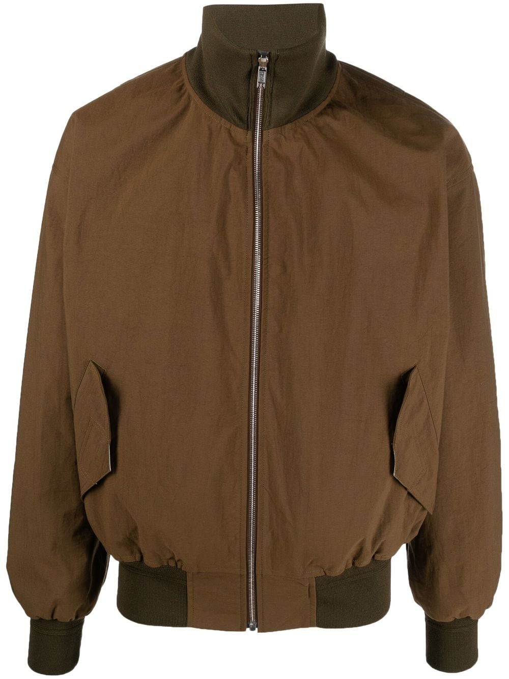 There Was One Reversible Bomber Jacket In Grün