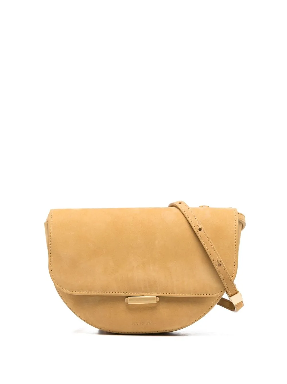 

Wandler suede crossbody bag - Yellow