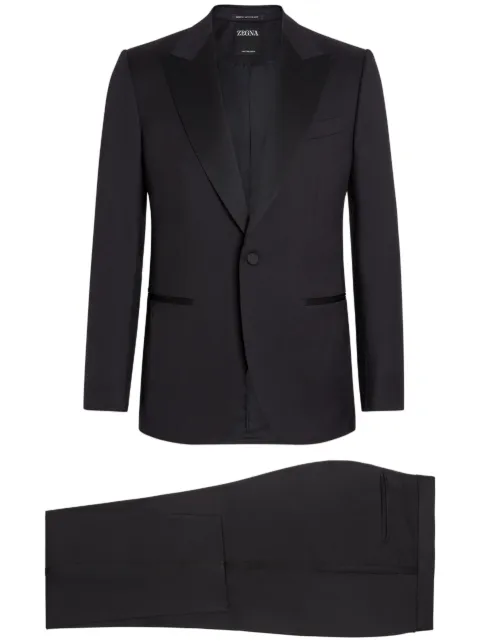 Zegna single-breasted wool suit