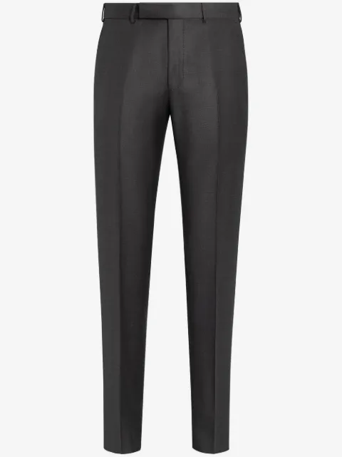 Zegna Calça reta cintura média 