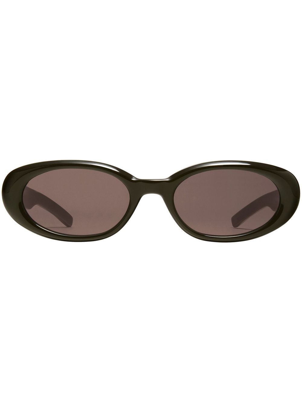 Gentle Monster Oval-frame Sunglasses In Brown