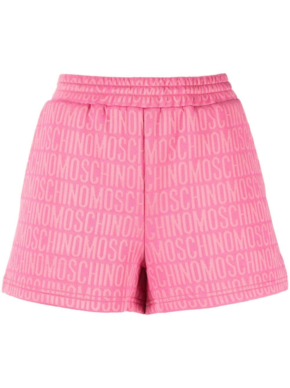 monogram-print shorts