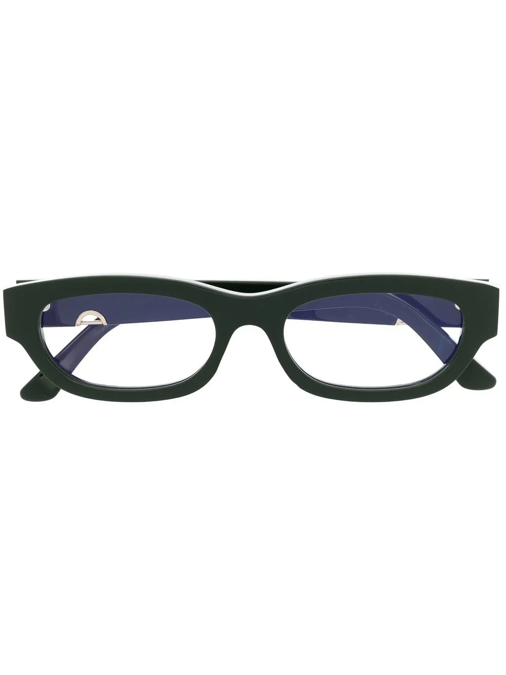 

Huma Sunglasses logo-plaque glasses - Green