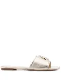 Tory Burch Eleanor slides - Gold