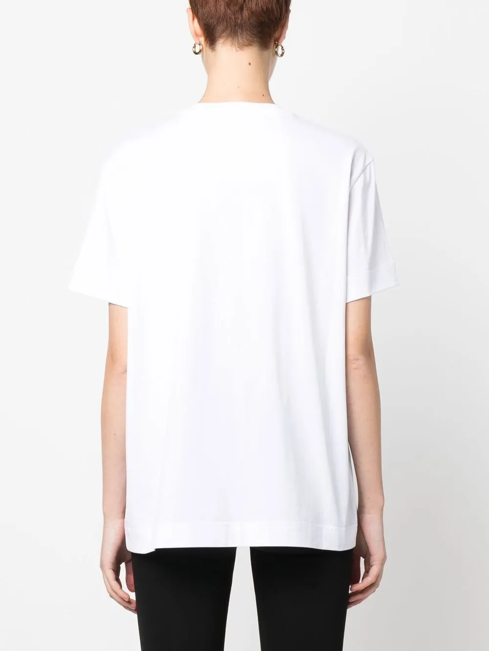 Givenchy T-shirt met logoprint Wit