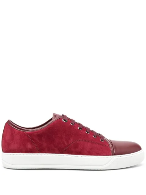 Lanvin DBB1 panelled leather low-top sneakers