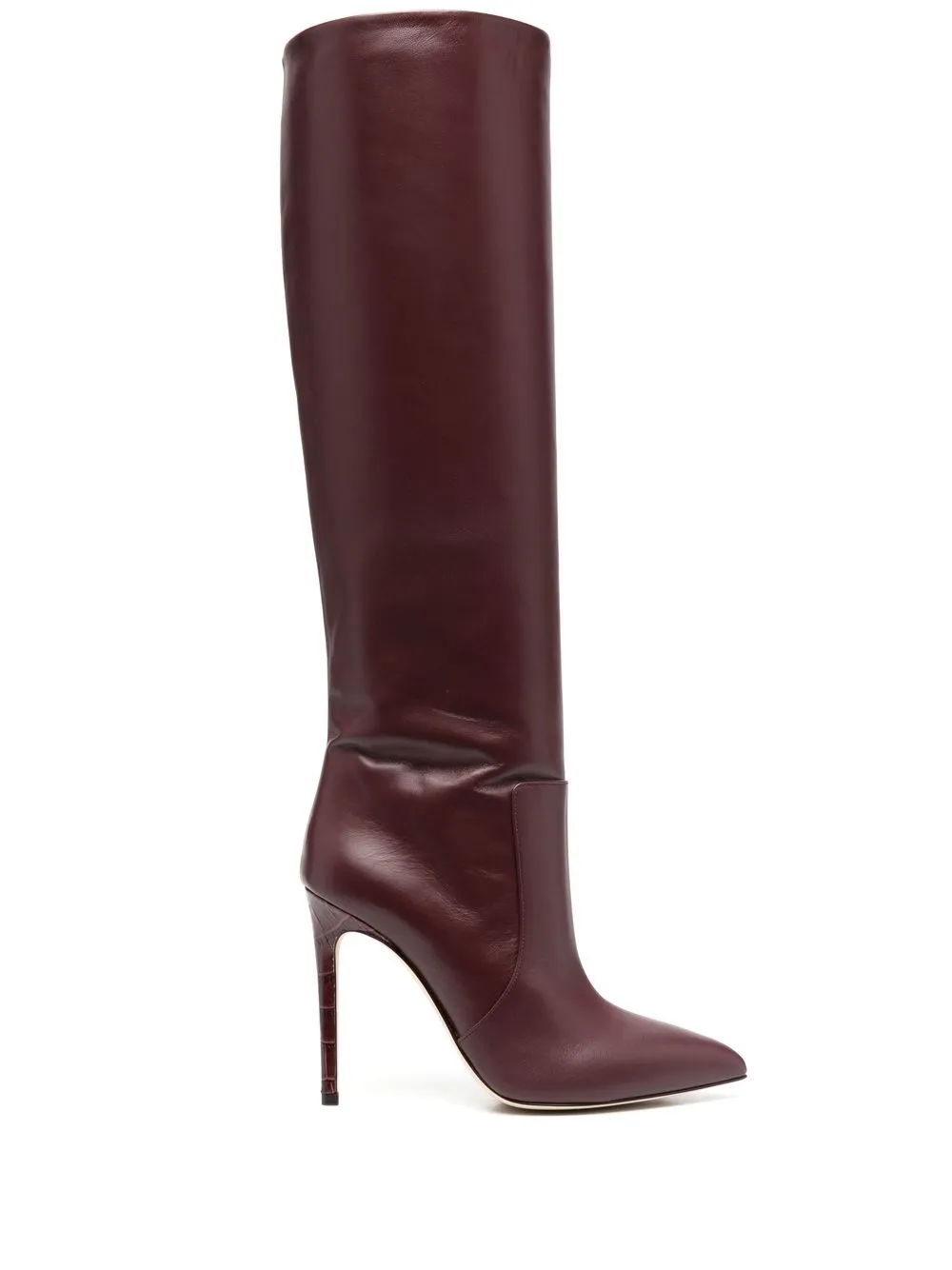 

Paris Texas 105mm heeled leather boots - Purple