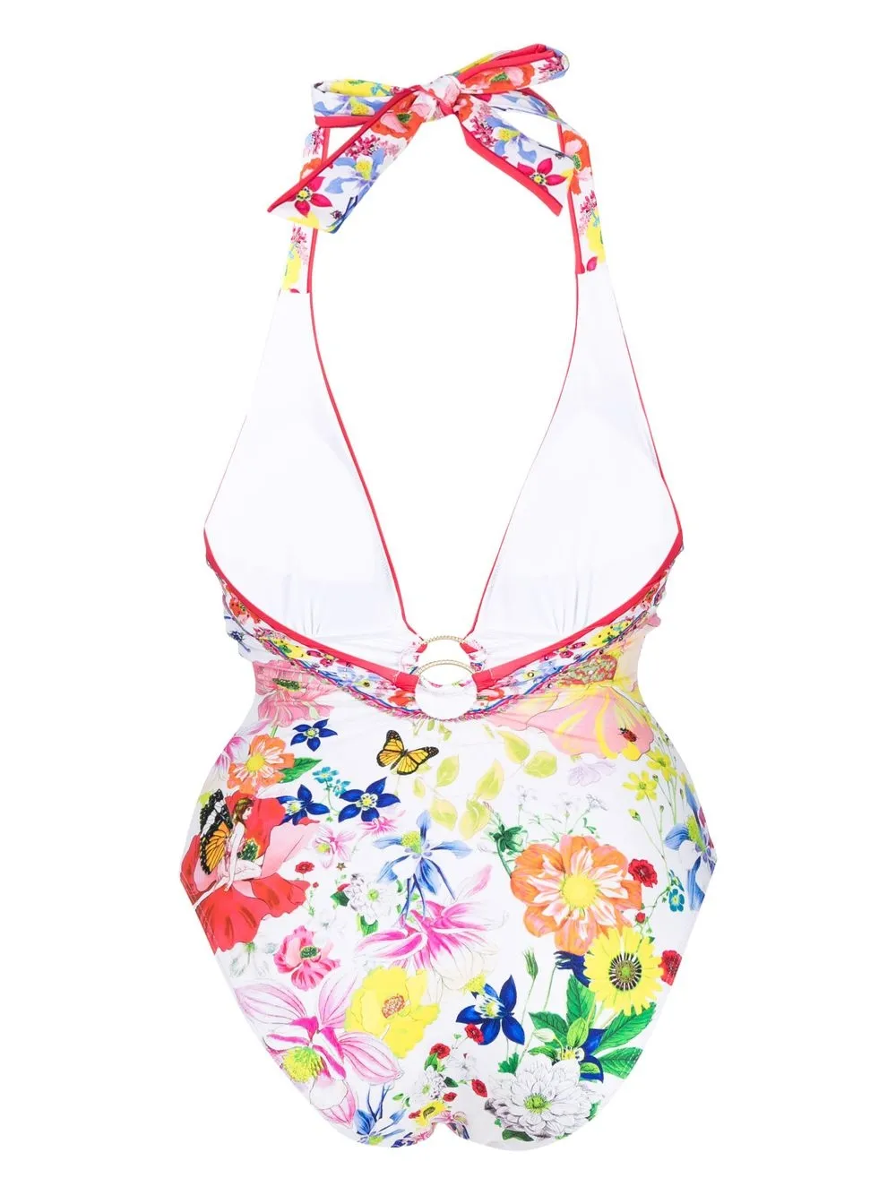 Camilla Badpak met bloemenprint - Veelkleurig