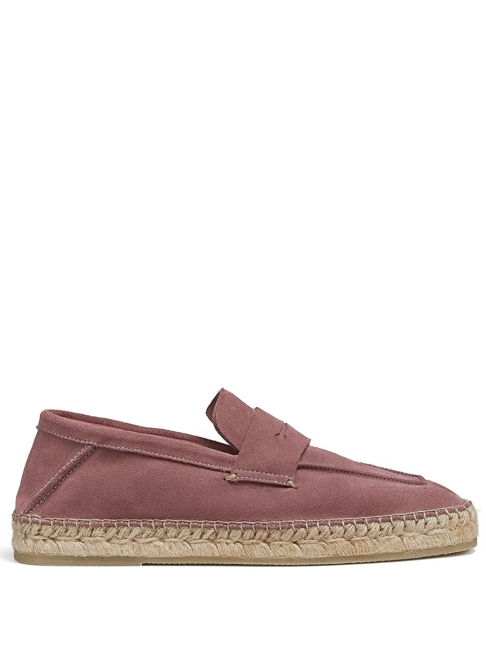 Zegna Valencia raffia-sole espadrilles | Pink | Image 1