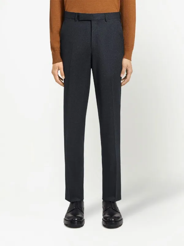 Zegna テーラードパンツ | グレー | FARFETCH JP