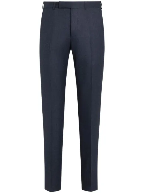 Zegna tailored wool trousers