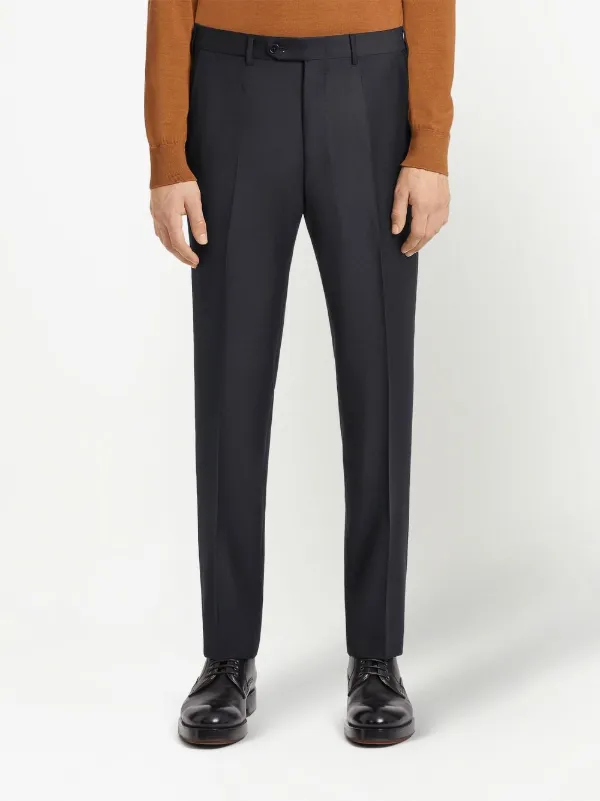 Zegna Trofeo ウールスーツ | ブルー | FARFETCH JP