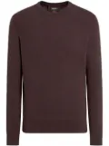 Zegna 12milmil12 crew-neck wool jumper - Brown