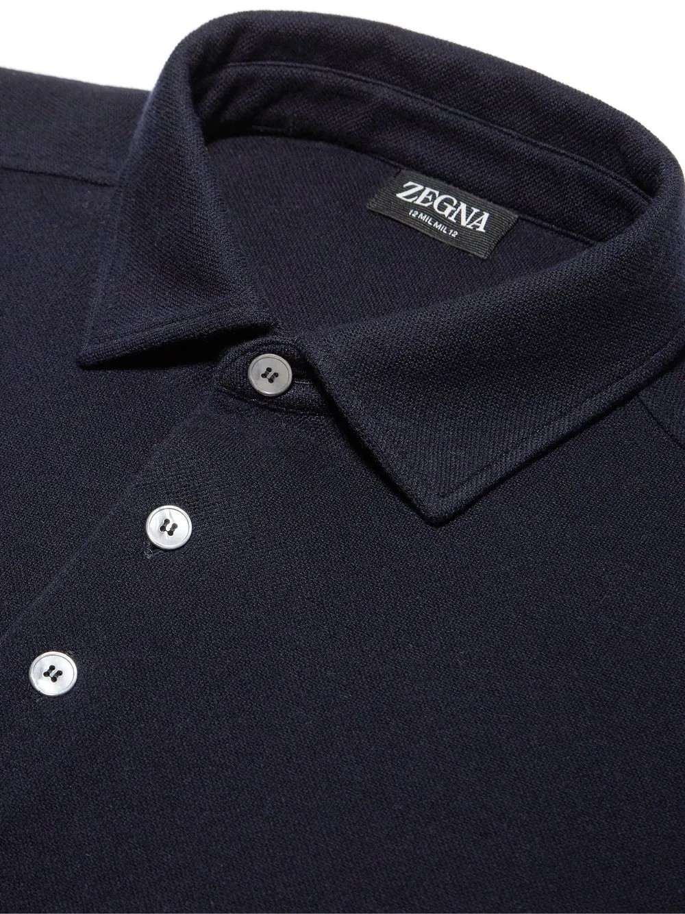 Zegna ショートスリーブ ポロシャツ | ブルー | FARFETCH JP