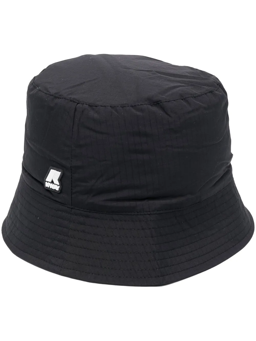 

K-Way logo-patch bucket hat - Black