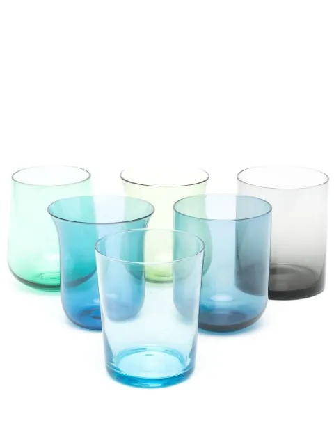 Bitossi Home mixed-shape tumblers (set of 6)