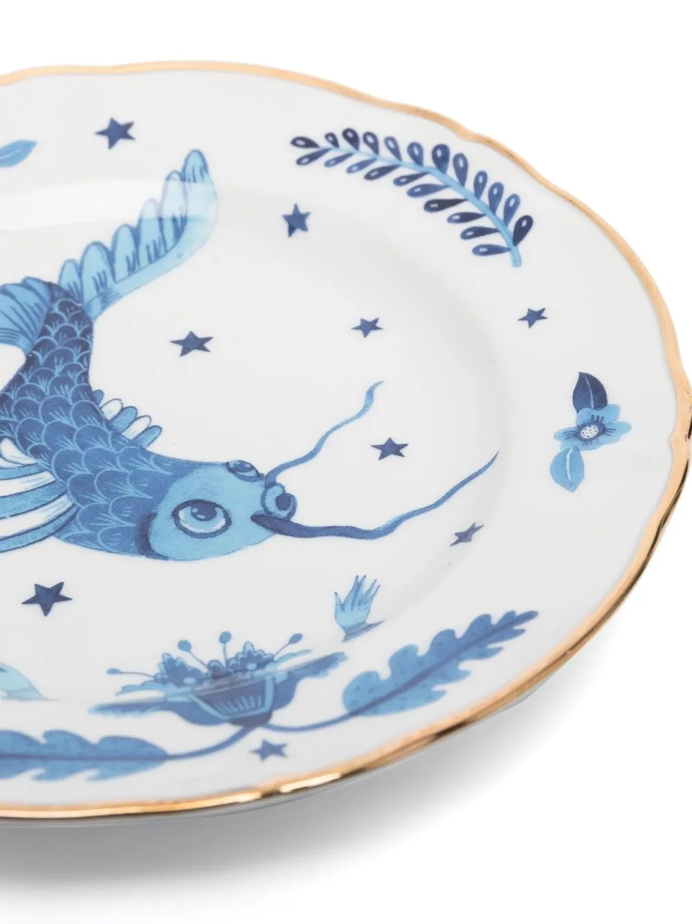 Bitossi Home Marino Fruit Plate In White