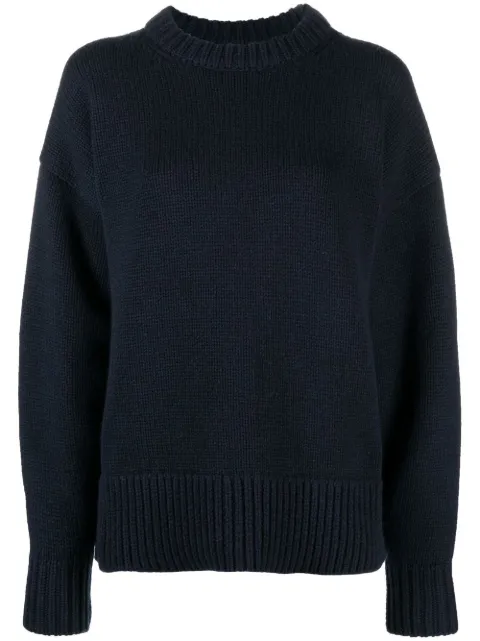 The Row puff-sleeved knit sweater