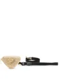 Prada crystal-embellishment dog lead - Neutrals