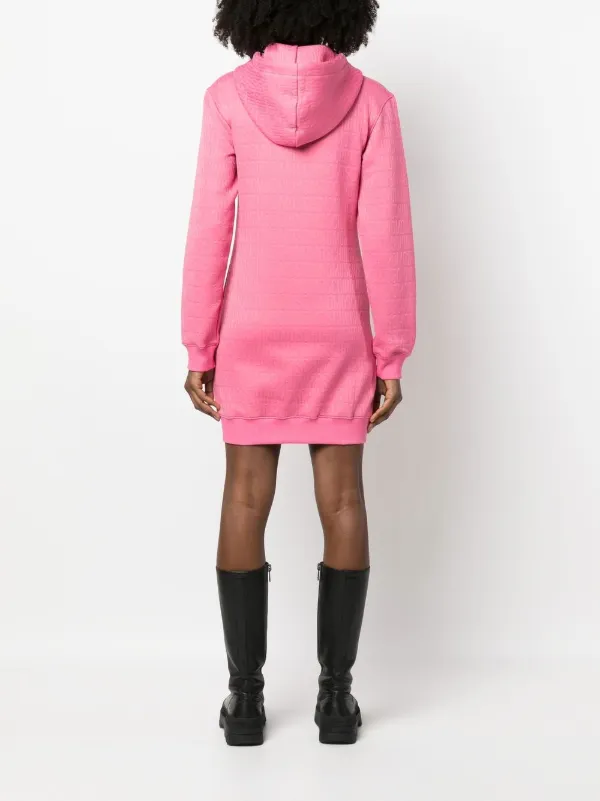 Hot pink hoodie online dress