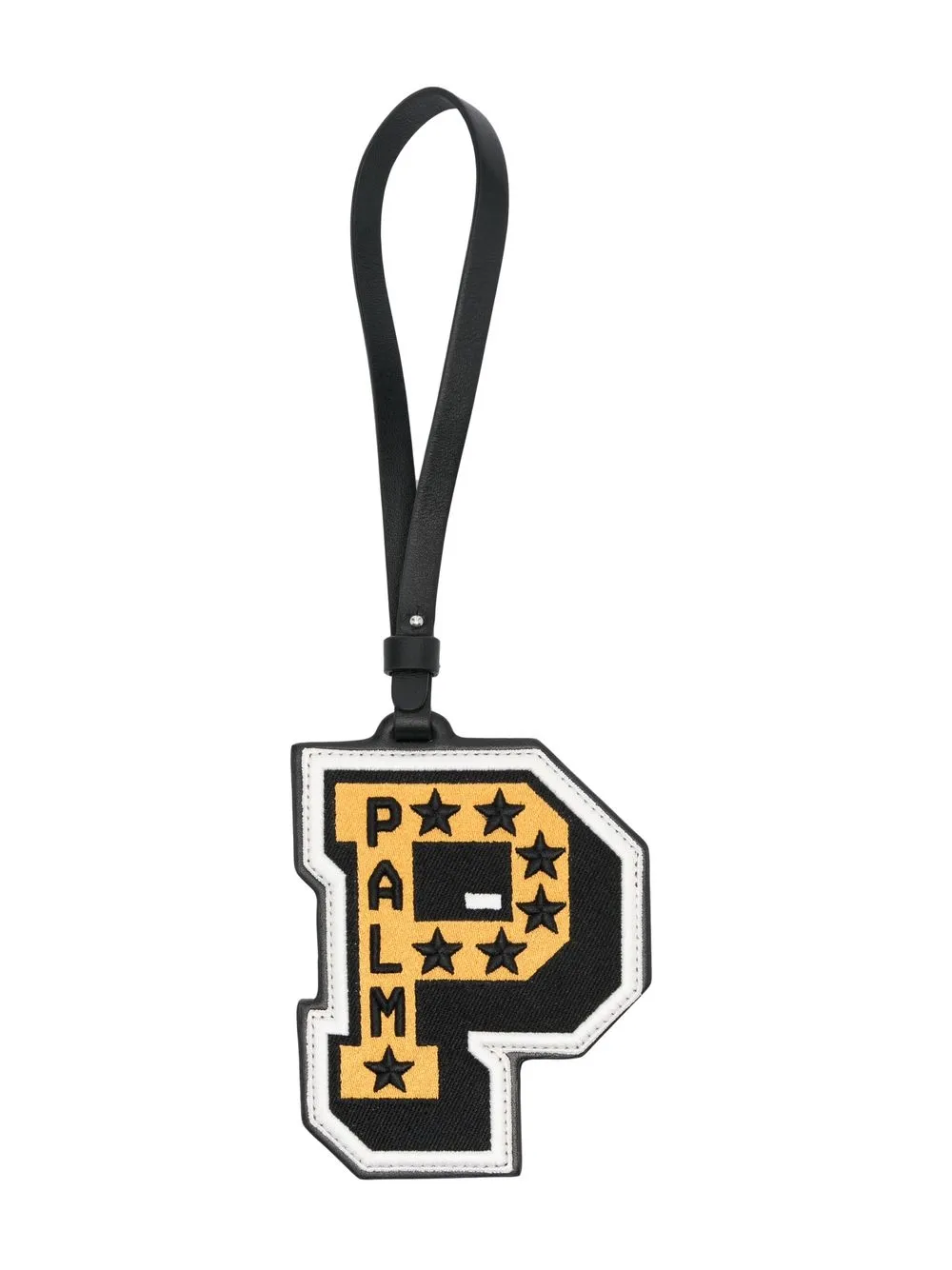 

Palm Angels x Moncler P Patch bag charm - Black