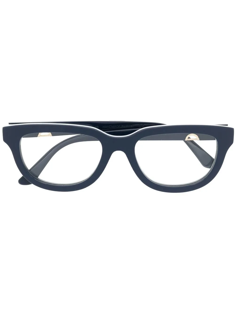 

Huma Sunglasses logo-plaque glasses - Blue