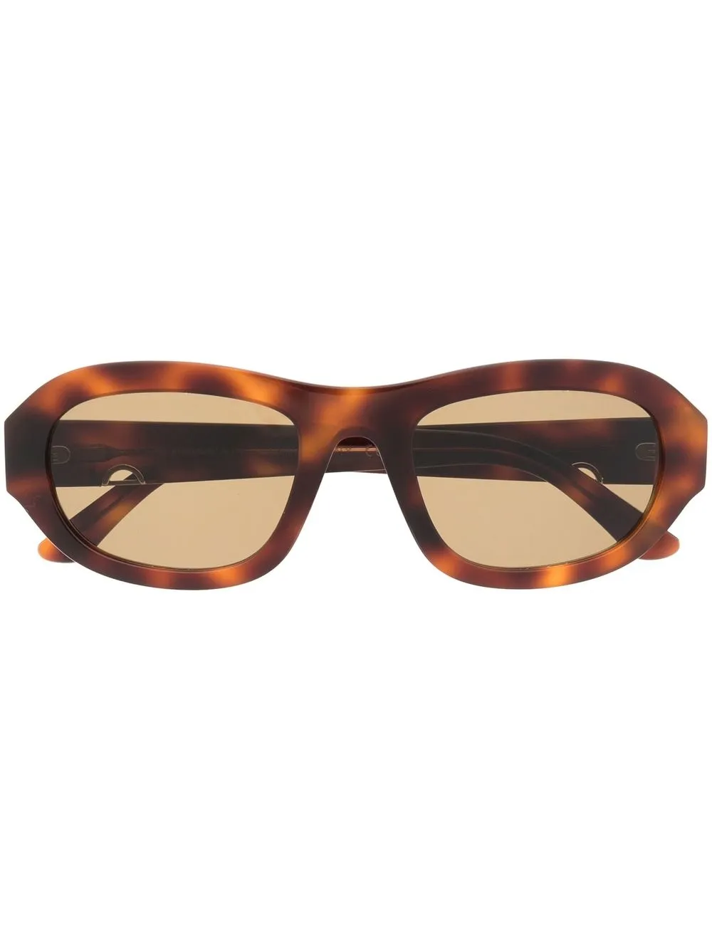 

Huma Sunglasses tortoise-shell round-frame sunglasses - Brown