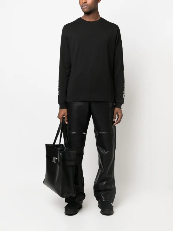 1017 ALYX 9SM Techno long-sleeved T-shirt | Black | FARFETCH