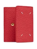 Maison Margiela textured-leather foldable wallet