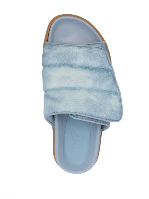 GIABORGHINI camouflage-print padded slides GIA3 - 3