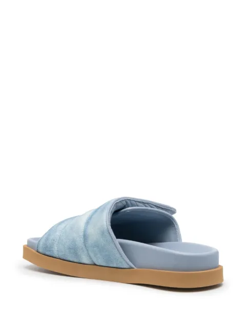 GIABORGHINI camouflage-print padded slides GIA3 - 2