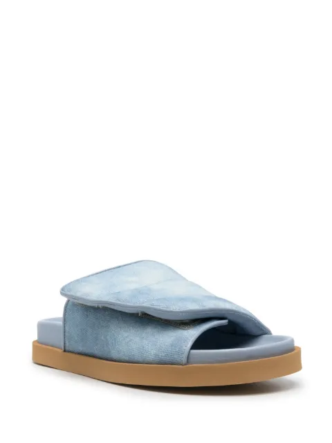 GIABORGHINI camouflage-print padded slides GIA3 - 1