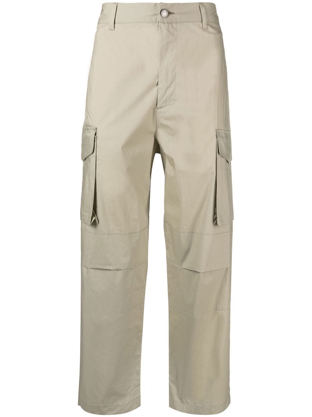 Shop There Was One Cotton Cargo Trousers In Neutrals