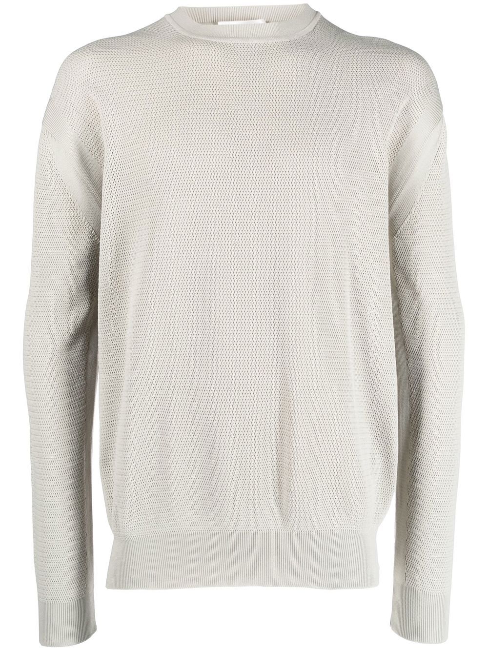 

There Was One long-sleeve knitted jumper - Neutrals