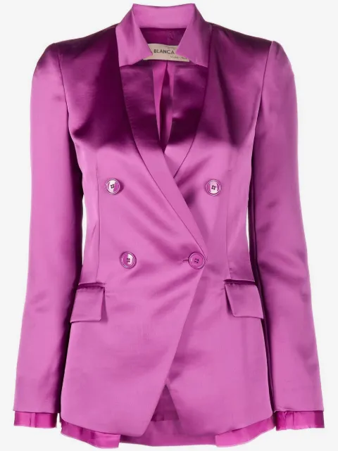 Blanca Vita double-breasted blazer