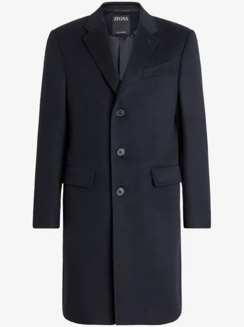 Zegna Oasi single-breasted cashmere coat