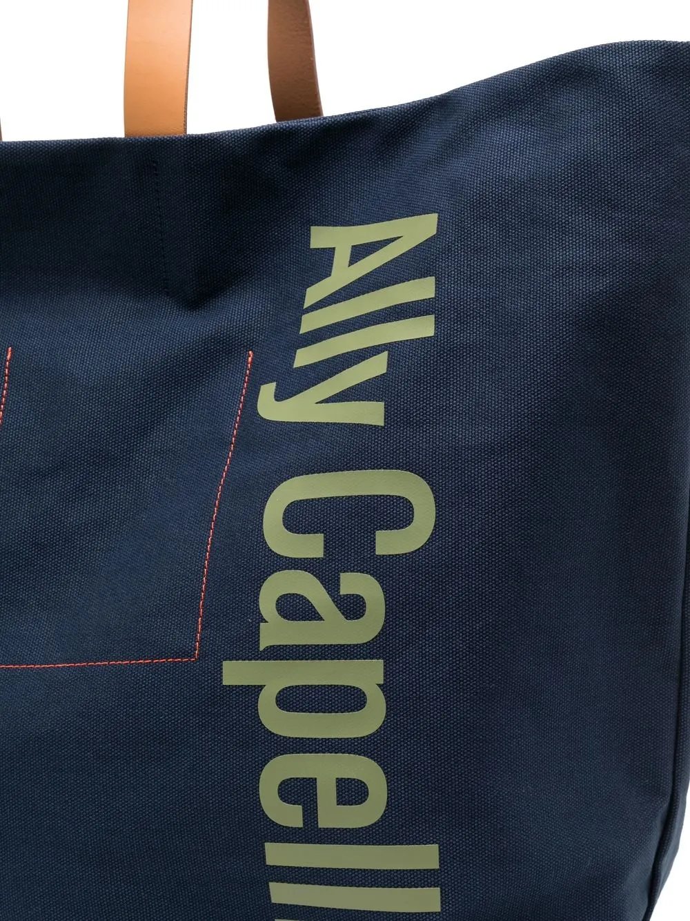 Ally Capellino Logo-print Tote Bag In Blau