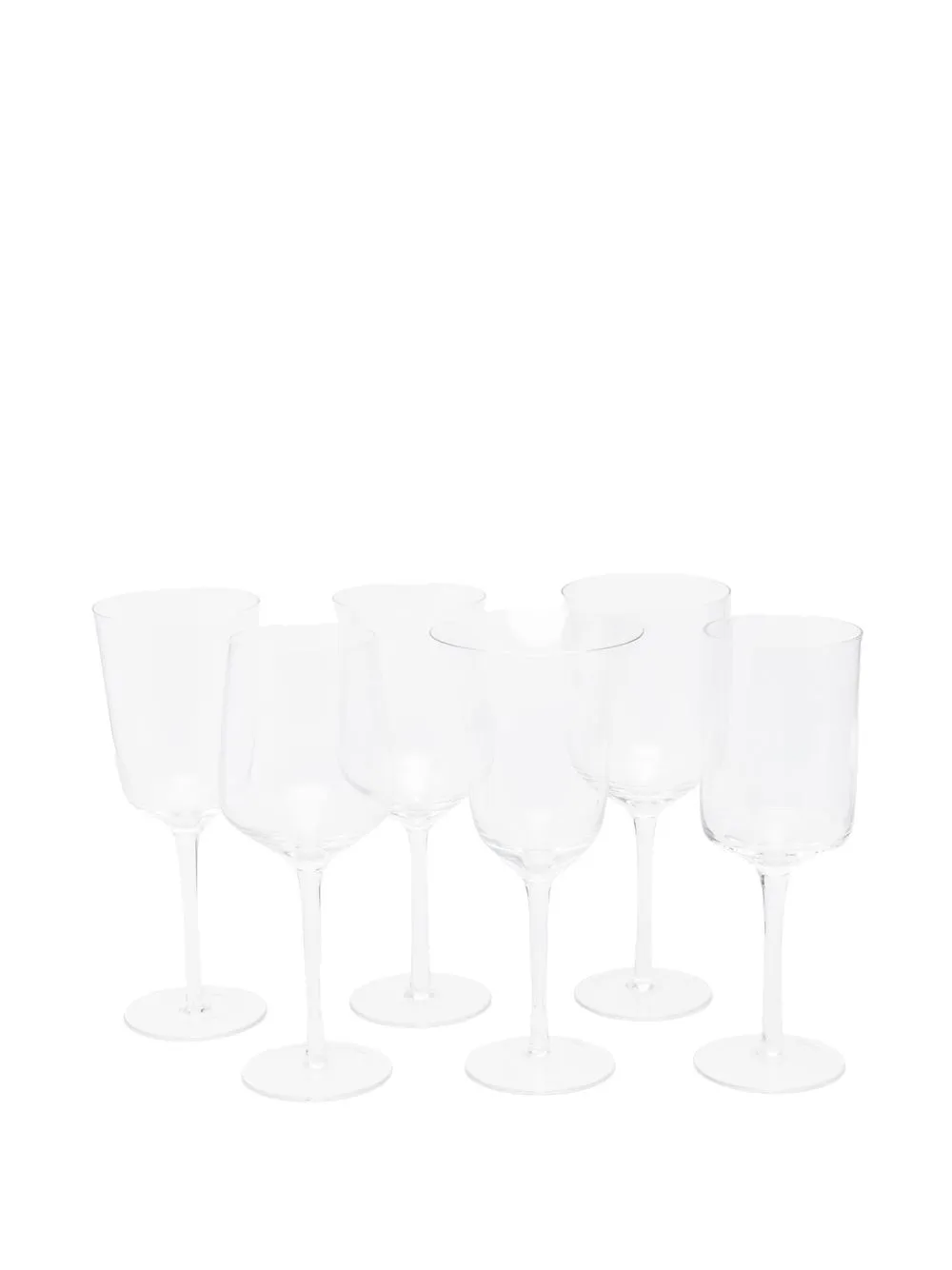 Bitossi Home Wine Glass Set Of 6 In 白色