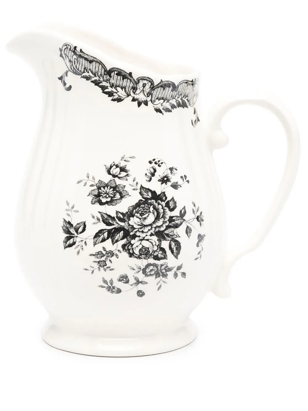

Bitossi Home floral-print porcelain jug - Neutrals
