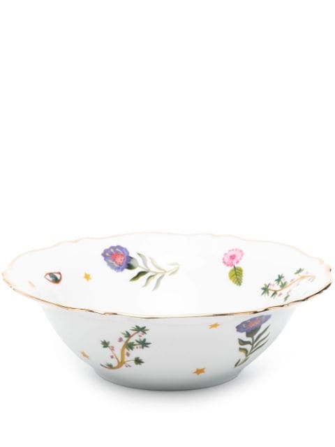 Bitossi Home bowl para ensalada con estampado floral