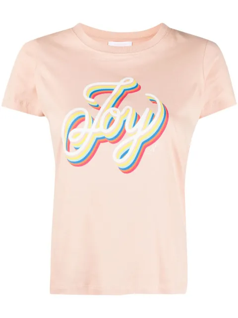 See by Chloé graphic-print T-shirt 