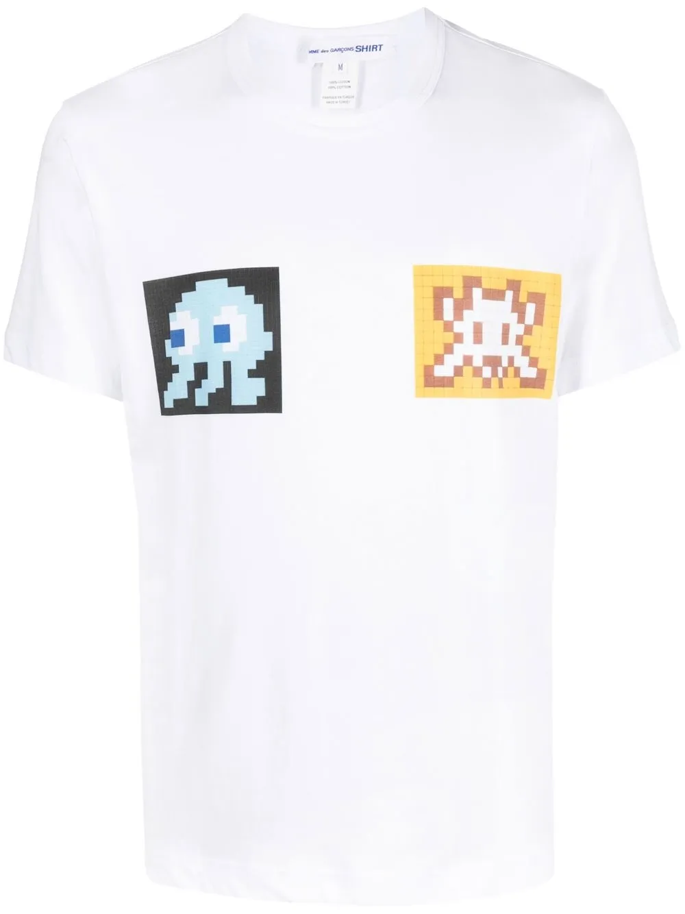 

Comme Des Garçons graphic-print short-sleeved T-shirt - White