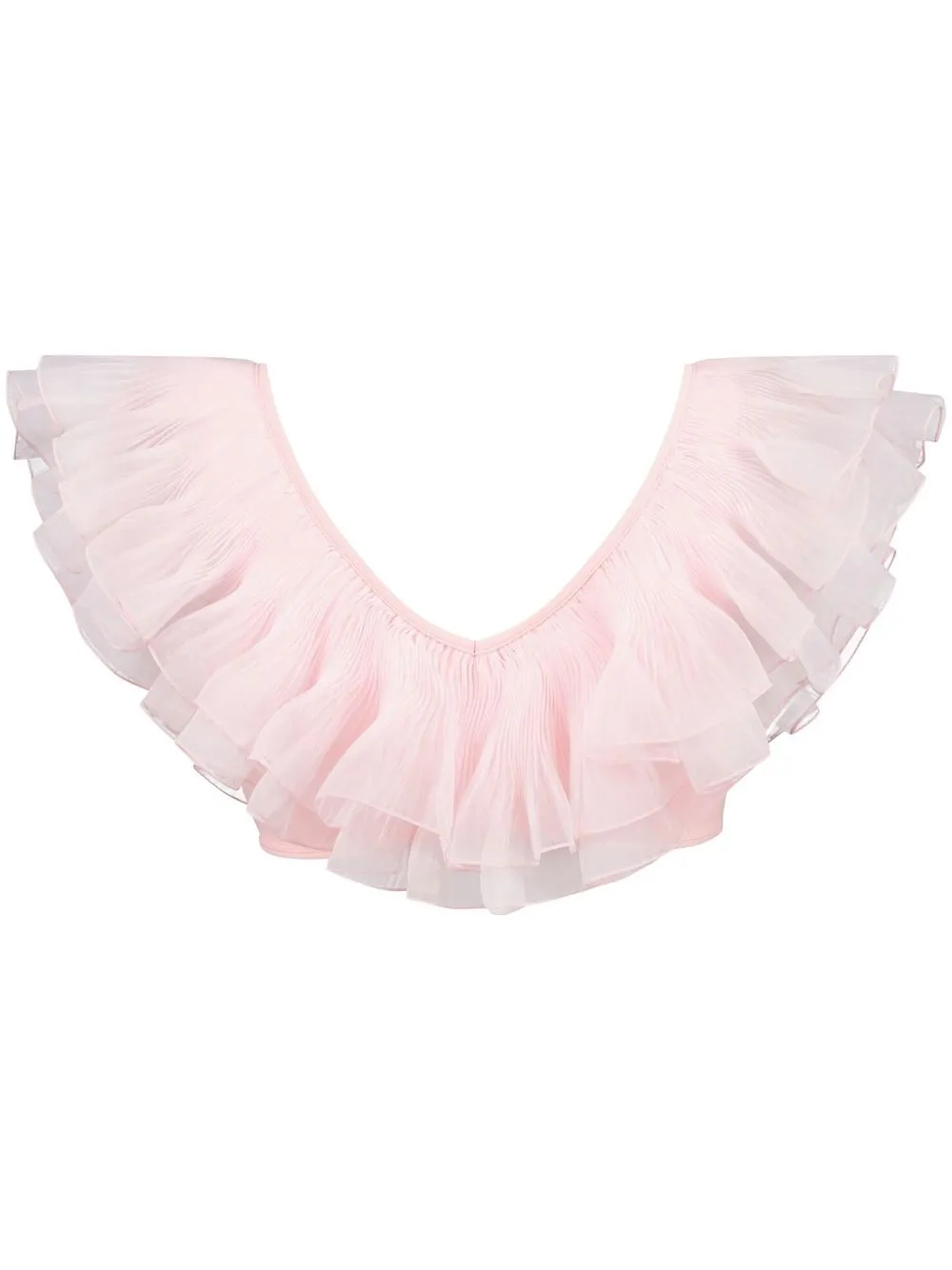 

Giambattista Valli ruffled layered bikini - Pink