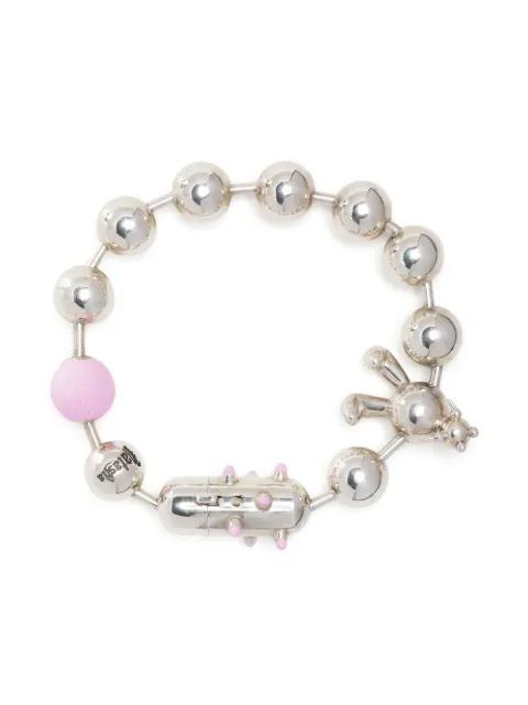 Natasha Zinko Bunny ball-chain bracelet