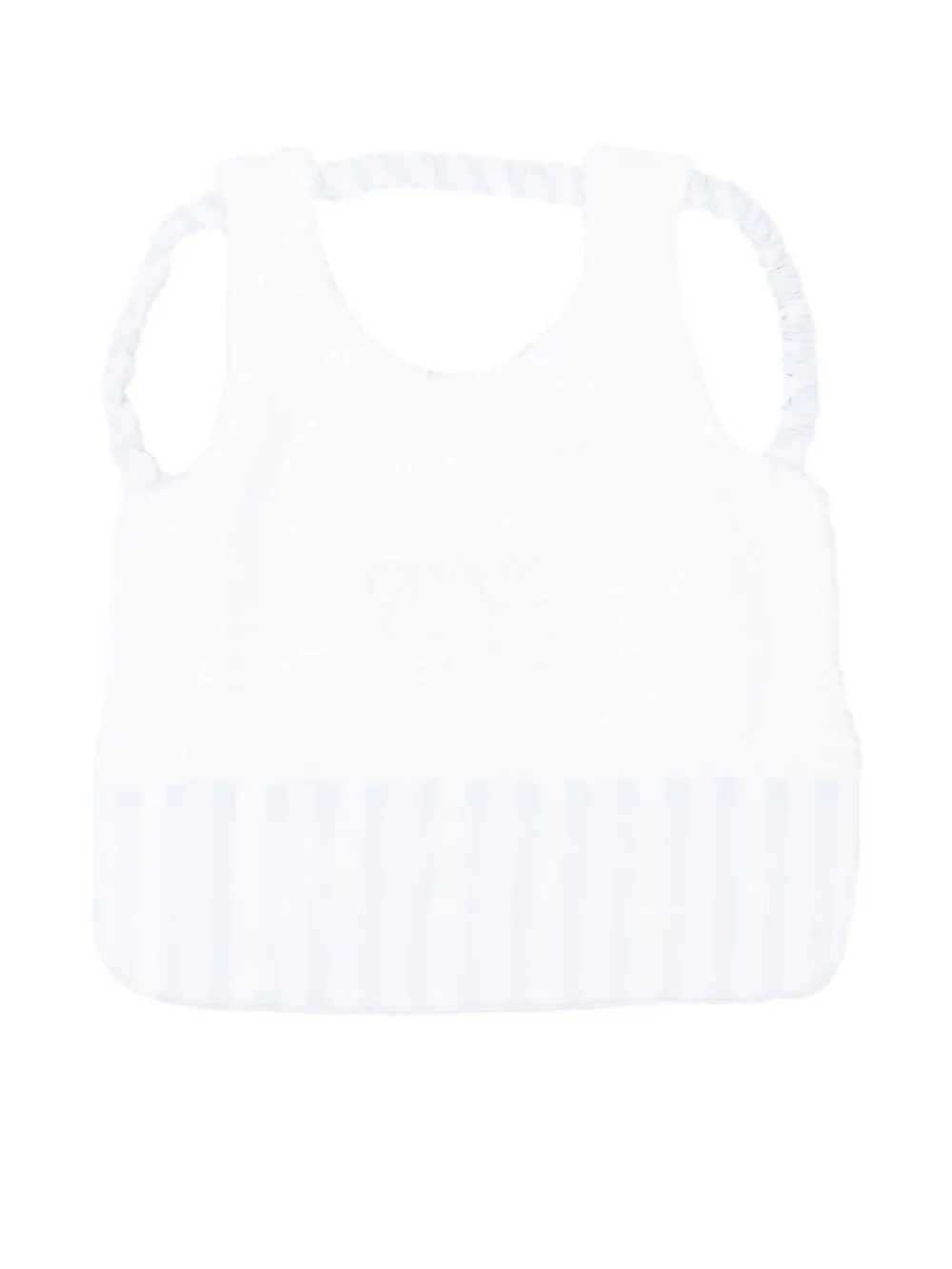 

Tartine Et Chocolat logo-embroidered cotton bib - Blue