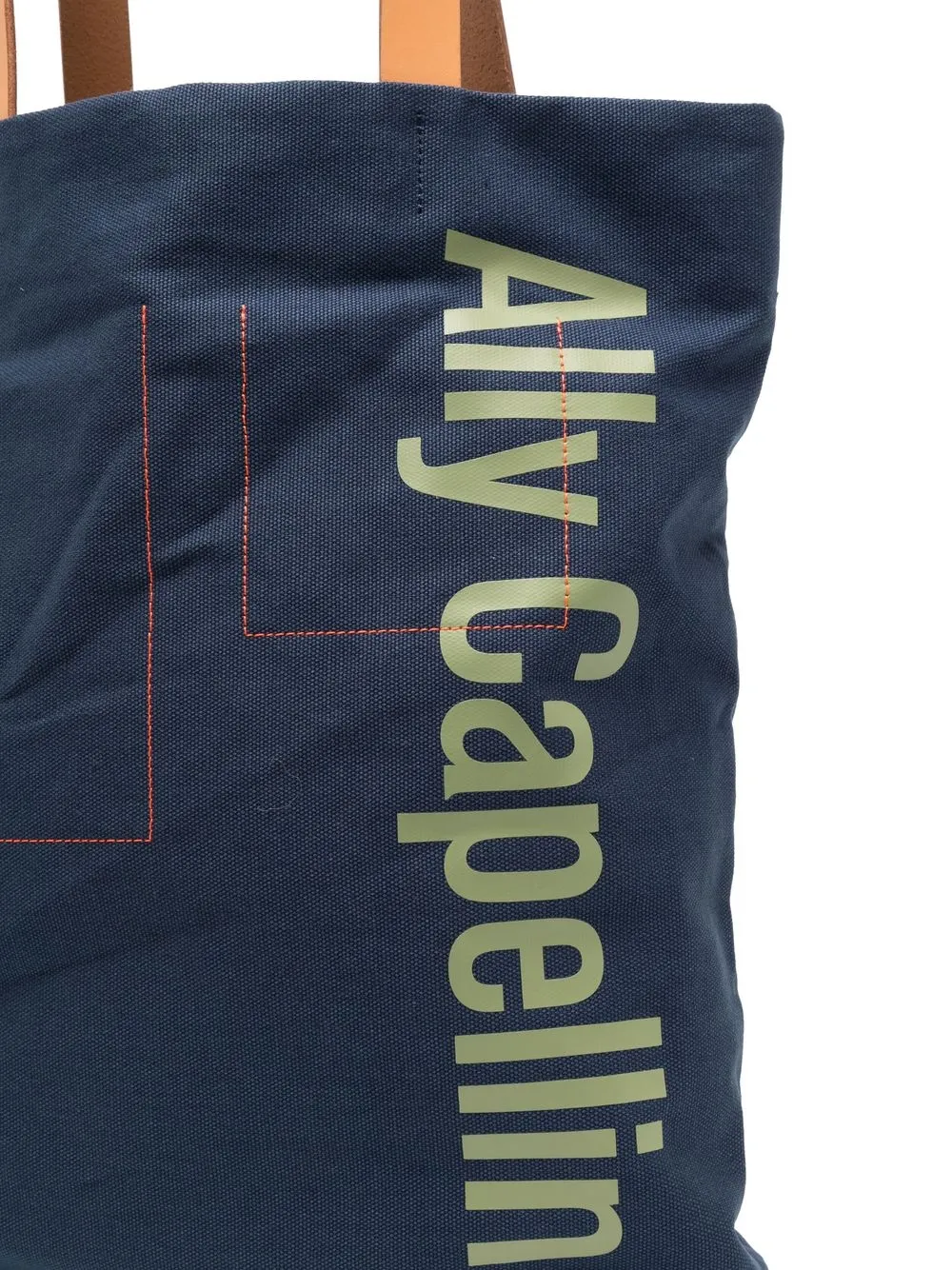 Ally Capellino Logo-print Tote Bag In Blau