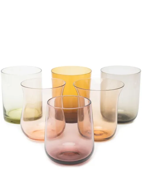 Bitossi Home Assorted tumblers (set of six)