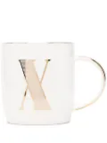 Bitossi Home Letter-X porcelain mug - White